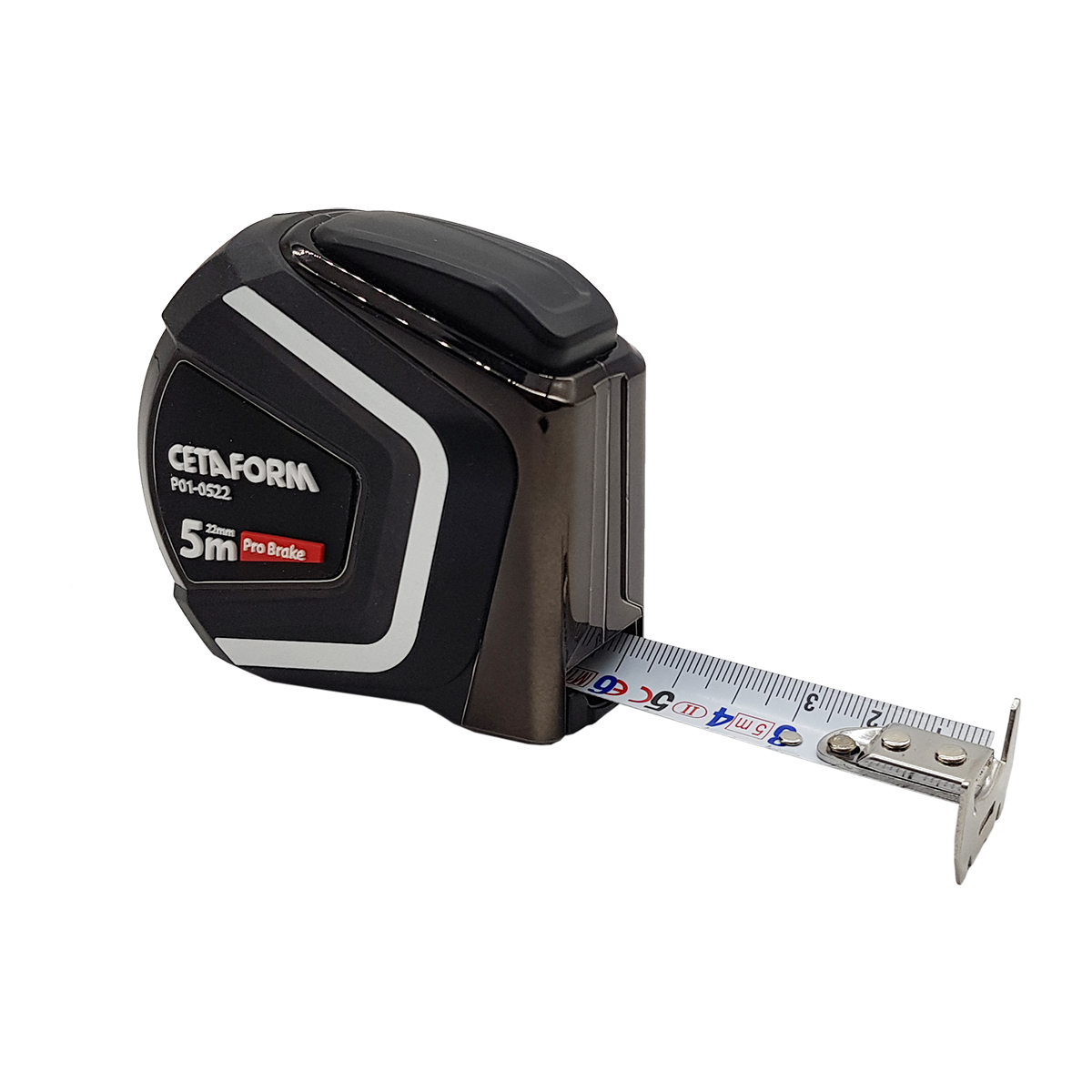 Ceta Form P01-0522 Pro Brake Şerit Metre-5Mx22Mm-(Mıknatıslı)