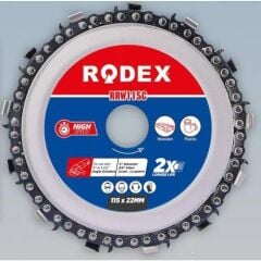 Rodex Ahşap Oyma ve İşleme Diski 125mm