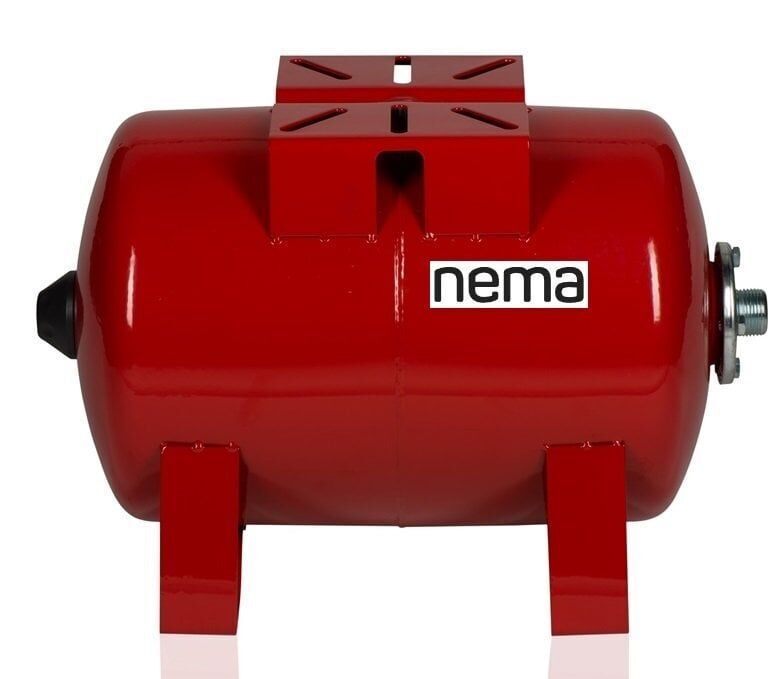 Nema Genleşme Tankı NEQ Serisi Yatık Tip - 50 Litre 10 Bar