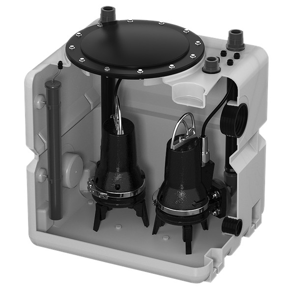 Grundfos DUOLIFT.540.50.SEG Atık Su Tahliye Tankı