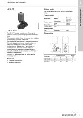 Grundfos JP Kendinden Emişli Bahçe ve Jet Pompa 4-54 1x230V