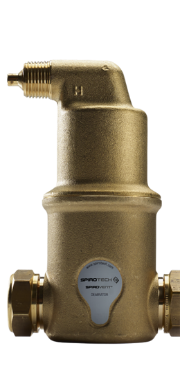 Spirovent Hava Ayırıcı 1'' - Yatay Tip (35-40 kW için)