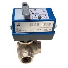 Taca Nova 3 Yollu Vana G-SU 1 1/4'' (230V) - (Buderus GB272 49kW-69kW ve 100kW ile boyler öncelikli sistemlerde kullanılır.)