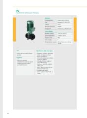 Wilo IPL In-Line Kuru Rotorlu Sirkülasyon Pompası