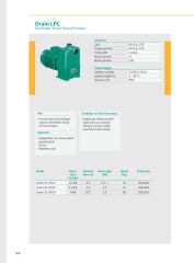 Wilo Drain LPC Kendinden Emişli Açık Çarklı Drenaj Pompası - Wilo Drain LPC