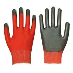 Beybi Zebra Polyester Nitril Eldiven