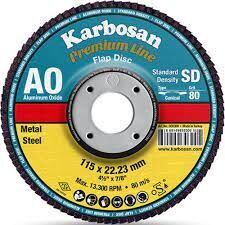 Karbosan Flap Disk 115 NK 120 kum Alüminyum Oxid (82985)