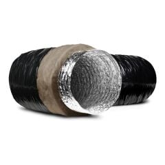Soler & Palau Ø630 mm SONOAFS-ALU.70B (PE Ceket) ECOSOFT 10m Isı İzoleli PE Ceketli Alüminyum Flexible Hava Kanalı