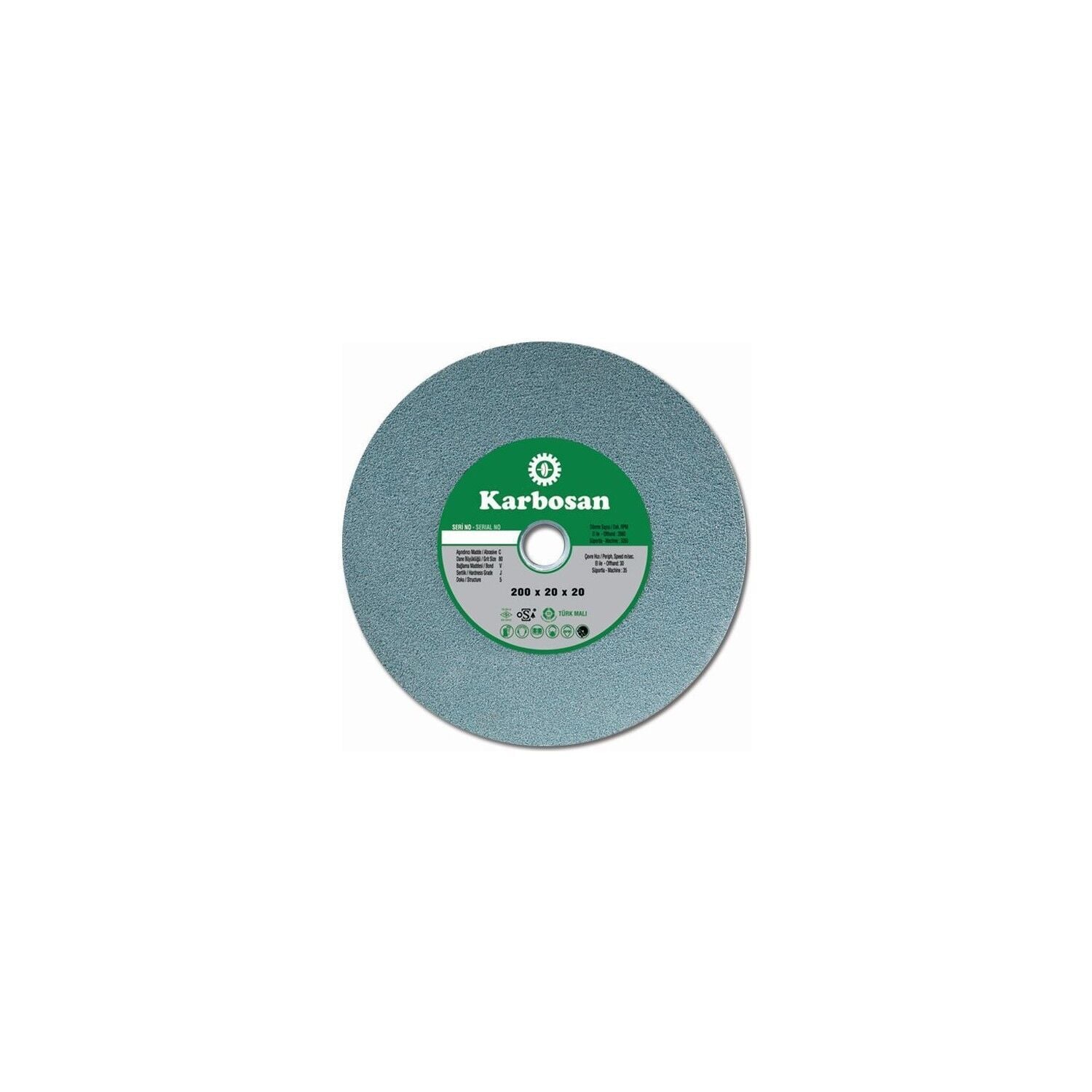 Karbosan Zımpara Taşı Elmas 150x20x20 SCG 80 KUM (20470)