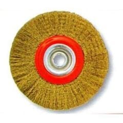 İthal Daire Tel Fırça Saçaklı 125 Mm