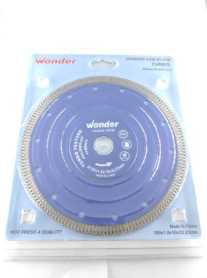 Wonder Prof. Turbo Elmas Testere Motifli 180x1.2