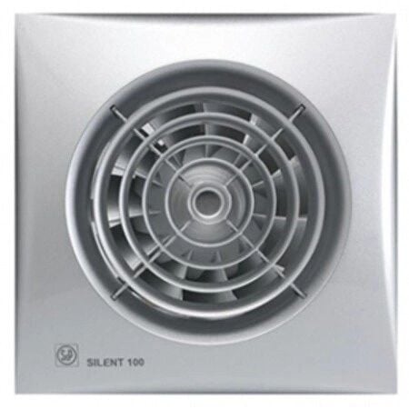 Soler & Palau Sılent-100 Crz Sılver (zamanlayıcılı) Mini Aksiyel Fan