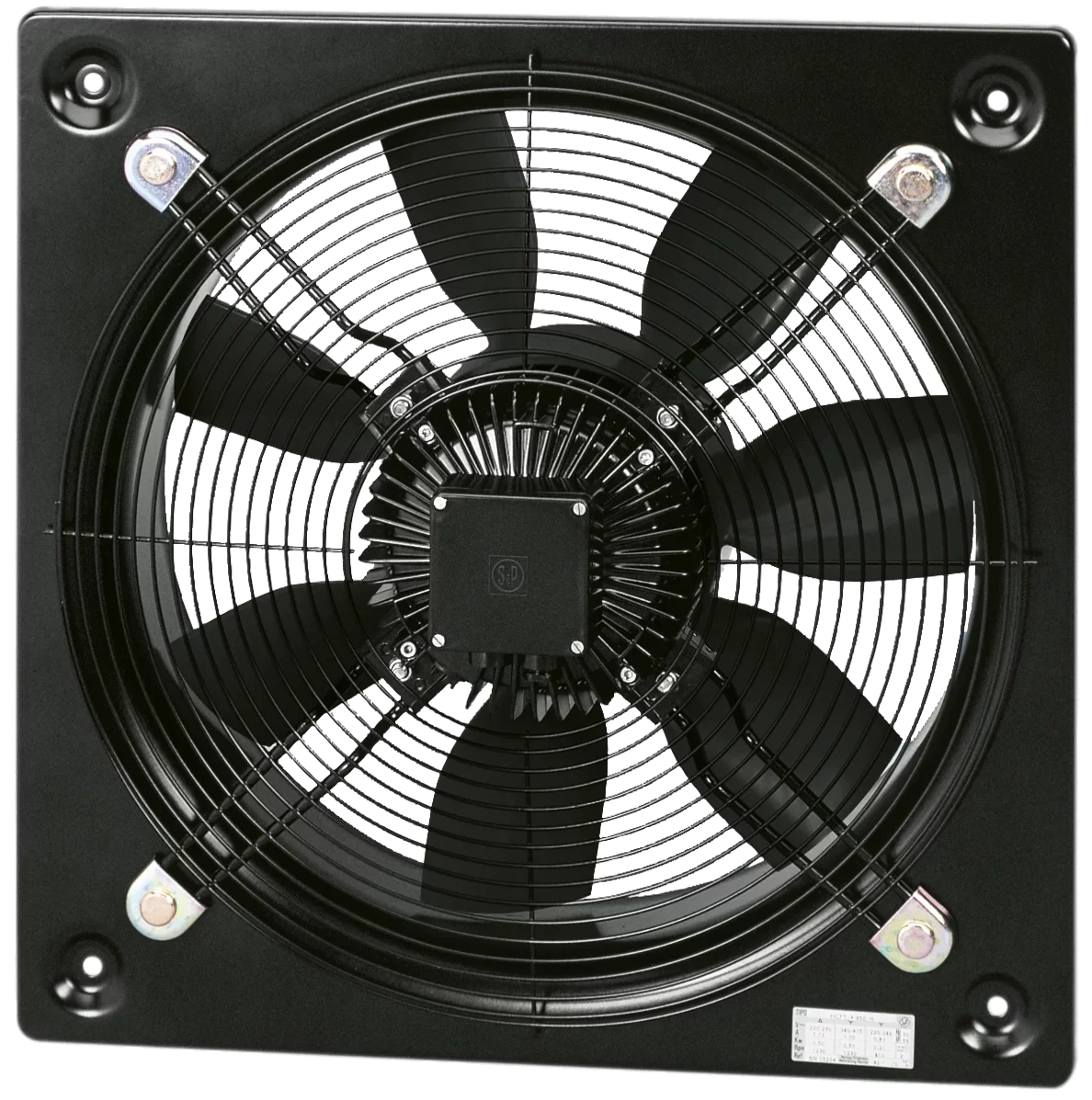 Soler & Palau Ø710mm 22.400m³/h Kapasiteli Iı2g Exeııt3 Atex Dereceli Duvar Tipi Ex-proof Fan