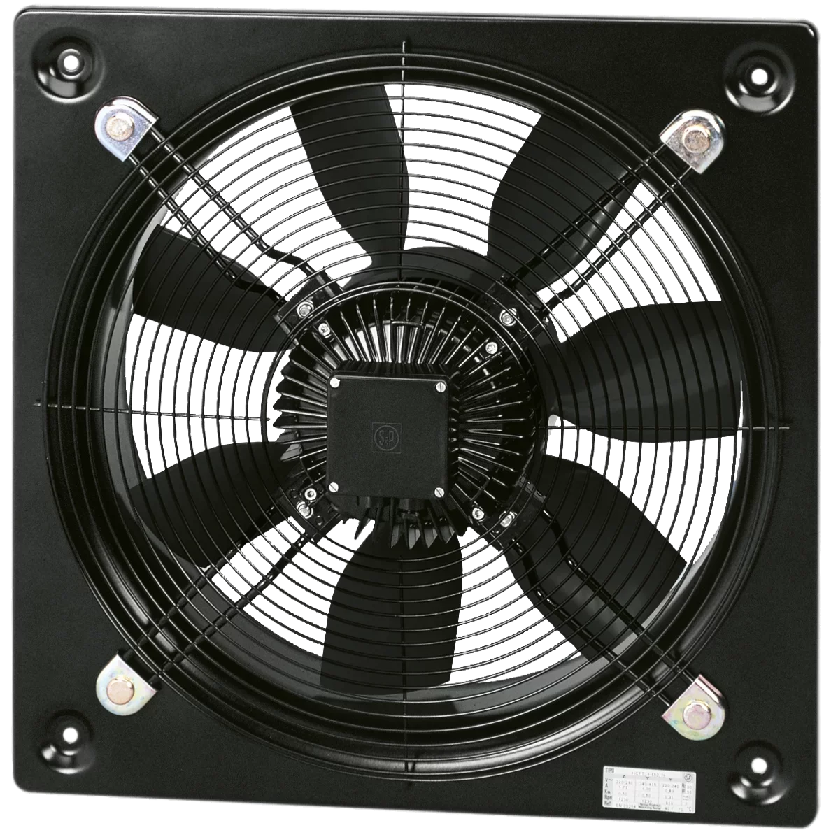 Soler & Palau Ø500mm 9.140m³/h Kapasiteli Iı2g Exeııt3 Atex Dereceli Duvar Tipi Ex-proof Fan