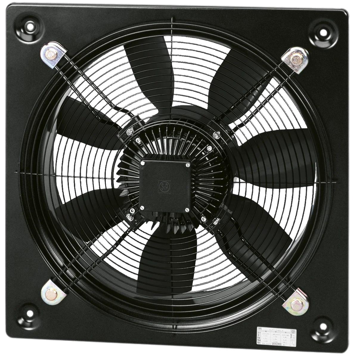 Soler & Palau Ø315mm 2.380m³/h Kapasiteli Iı2g Exeııt3 Atex Dereceli Duvar Tipi Ex-proof Fan