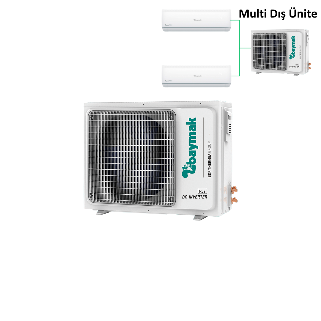 Baymak Elegant Prime (1+3) Multi Dış Ünite 21.000 BTU/H (İç Ünite Hariçtir)