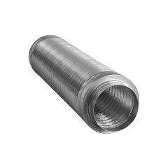 AFS Ø200 Mm Semı Regıte Sılencer 90/120µ 1,5m Yarı Esnek Susturucu