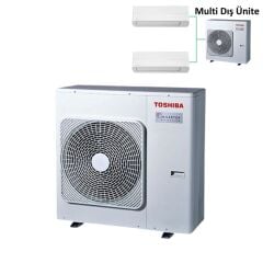 Toshiba Multi Dış Ünite 7 kW 26.000 BTU/H (1+3)