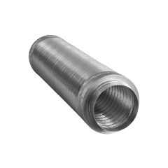 AFS Ø125 Mm Semı Regıte Sılencer 90/120µ 1m Yarı Esnek Susturucu