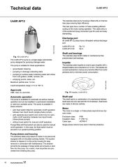 Grundfos UNILIFT AP12.40 Paslanmaz Dalgıç Drenaj Pompası - Dalgıç Drenaj Pompası