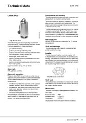 Grundfos UNILIFT AP35 Paslanmaz Dalgıç Drenaj Pompası - Dalgıç Drenaj Pompası