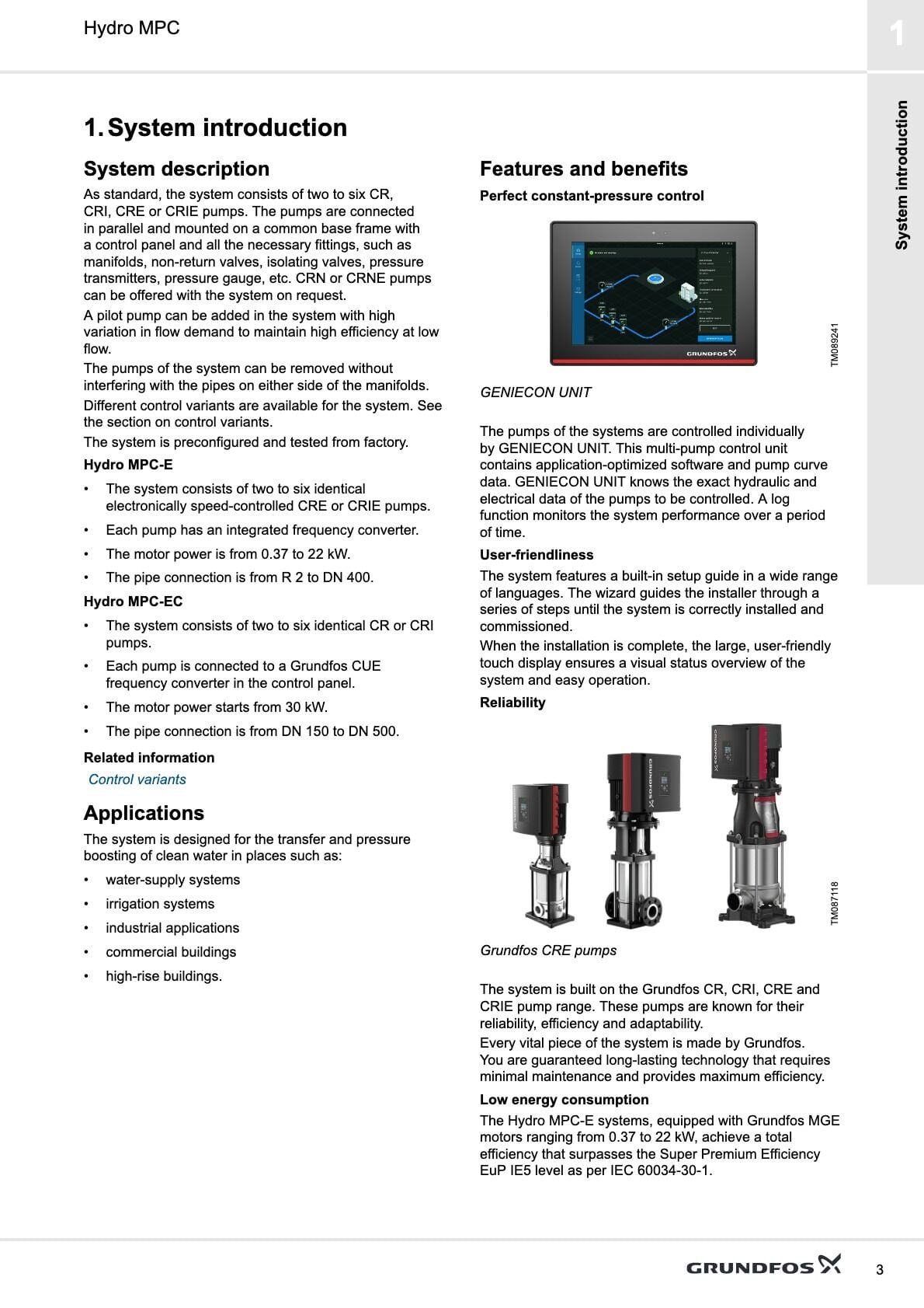 Grundfos Hydro Paket Hidrofor Sistemi Genel Tanıtımı ve Çalışma Prensibi