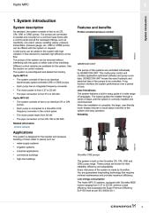 Grundfos Hydro MULTI-S 2 Pompalı (2x CRI 15) Paket Hidrofor Sistemi 2 CRI 15-5 /C