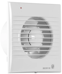 SOLER & PALAU DECOR-300 CR 250 m3/h MİNİ AKSİYEL FAN (pilot lamba, geri tepme ventili, timer)