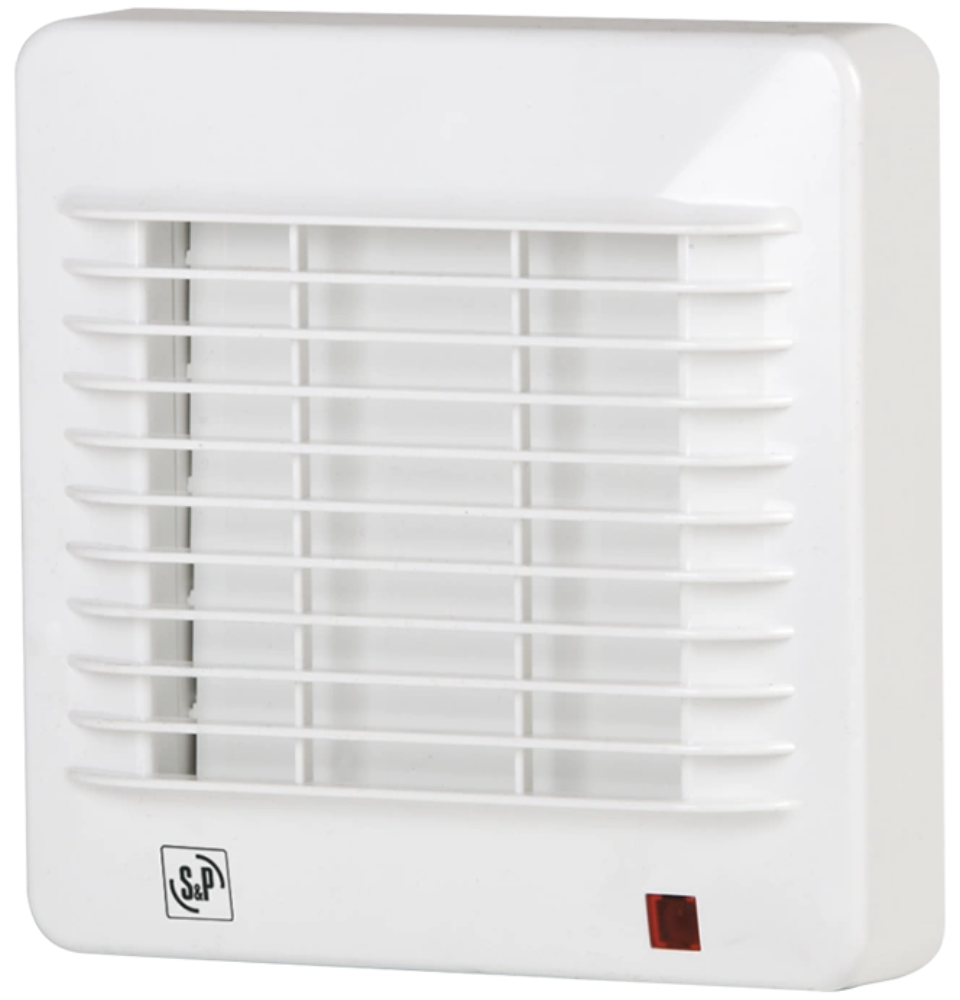 SOLER & PALAU EDM 100 C MİNİ AKSİYEL FAN 95 m3/h (pilot lamba, otomatik panjur)