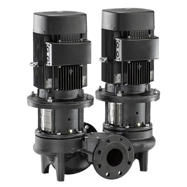 Grundfos TPD İkiz DN125 In-Line Sirkülasyon Pompası - Grundfos TPD İkiz