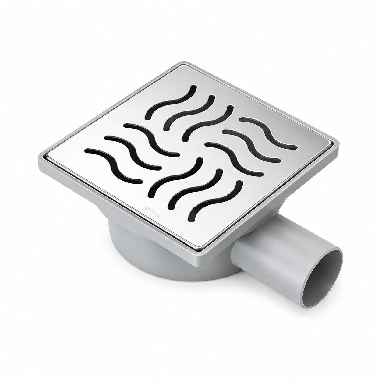 Mesa Yandan Ø50 Mm Çıkışlı 10X10 Yer Süzgeçi