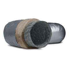 AFS Ø127 Mm Isoafs-pvc.m Ecosoft 10 M Takviyeli Pvc Flexible Hava Kanalı
