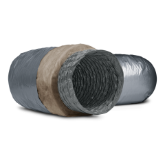 AFS Ø406 Mm Isoafs-pvc.m Ecosoft 10 M Takviyeli Pvc Flexible Hava Kanalı