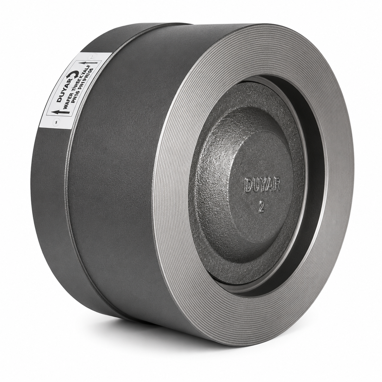 Duyar Çekvalf Disk Tip Döküm DN125