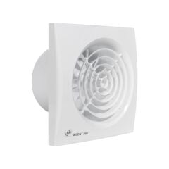 SOLER & PALAU SILENT-200 CZ 180 m3/h MİNİ AKSİYEL FAN  (pilot lamba, geri tepme ventili)