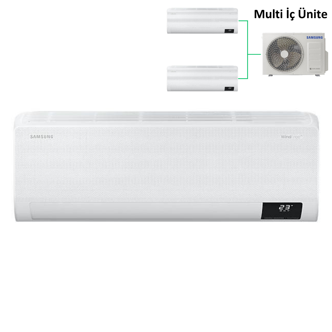 Samsung Multi Duvar Tipi WindFree İç Ünite 2.5 kw 9.000 BTU/H