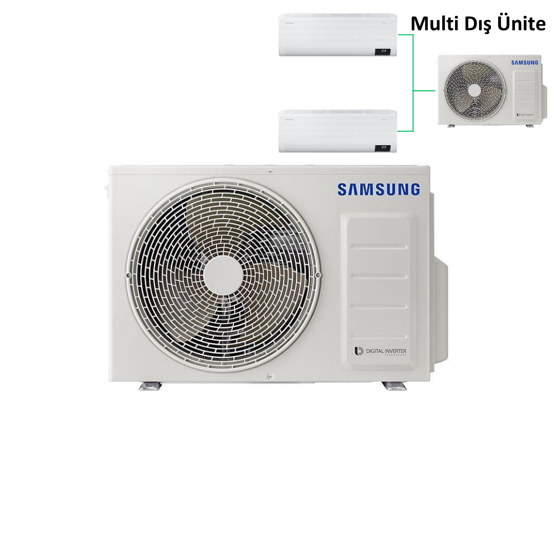 Samsung Multi Dış Ünite 2 Çıkışlı 5.0 kw 18.000 BTU/H