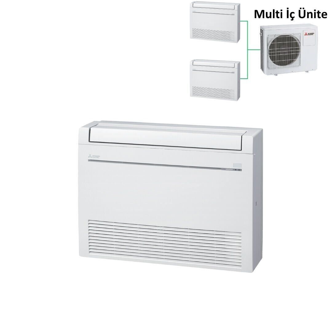 Mitsubishi Electric MFZ-KT 18.000 Btu Multi Klima Döşeme Tipi İç Ünite (Dış Ünite Hariçtir.)