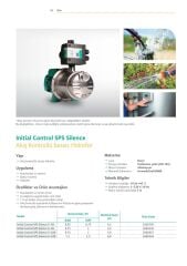 Wilo Initial Control SPS Silence Akış Kontrollü Sessiz Hidrofor - Sessiz Hidrofor
