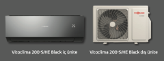 Viessmann Vitoclima 200-S/HE Trend Black Serisi 24.000 Btu Split Klima (Montaj Dahil)