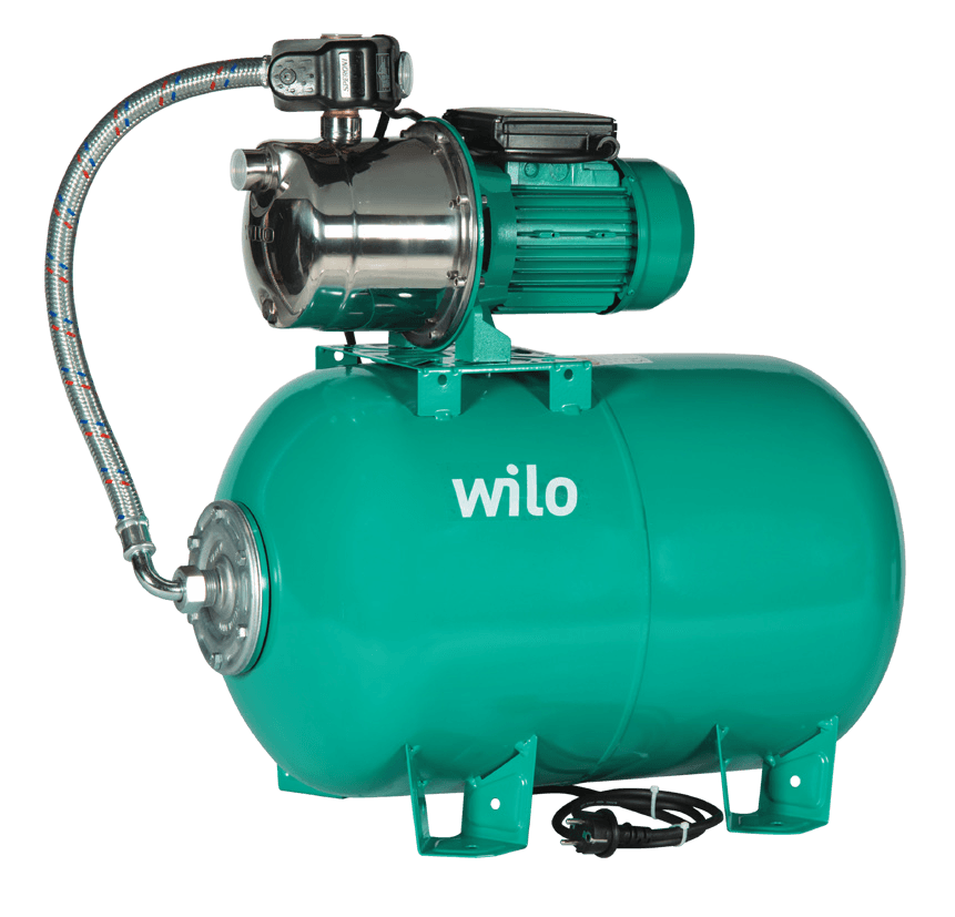 Wilo Initial Aqua SPS Yatay Tanklı Hidrofor - Wilo Initial Aqua