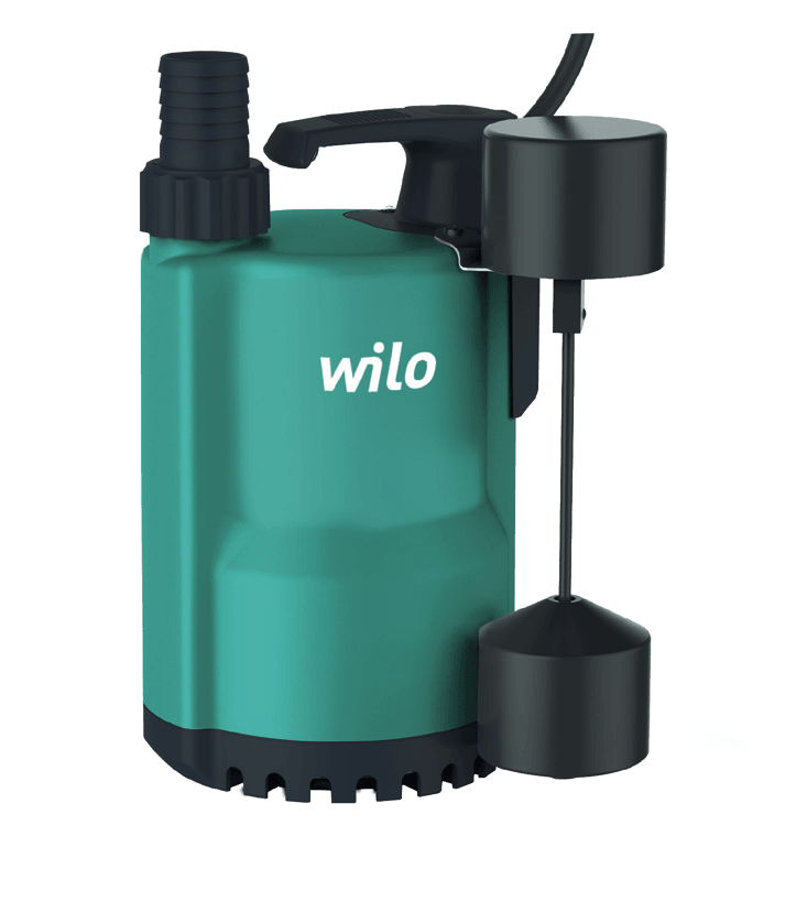 Wilo Initial Drain Compact Gizli Flatörlü Temiz ve Az Kirli Su Drenaj Pompası - Wilo Initial Drain