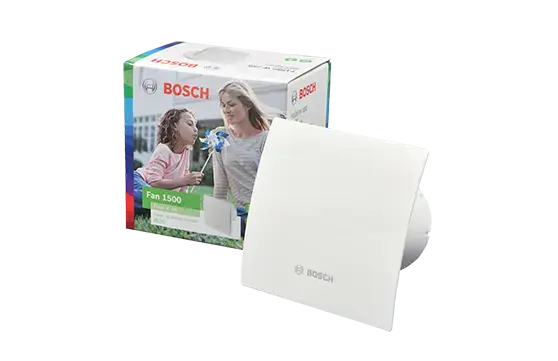 BOSCH F 1500 SERİSİ DH W 100 DUVAR TİPİ AKSİYAL FAN 95 (m3/h)