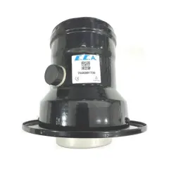 ECA Confeo Premix Dik Baca Adaptörü Siyah Ø60/100 MM -