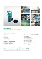 Wilo Initial Waste Az Kirli ve Foseptik Sular için Dalgıç Pompa