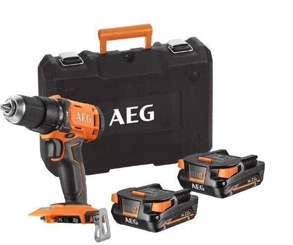 AEG BSB 18G4-202C 18V Kömürsüz Darbeli Matkap 2.0 Ah 60 Nm