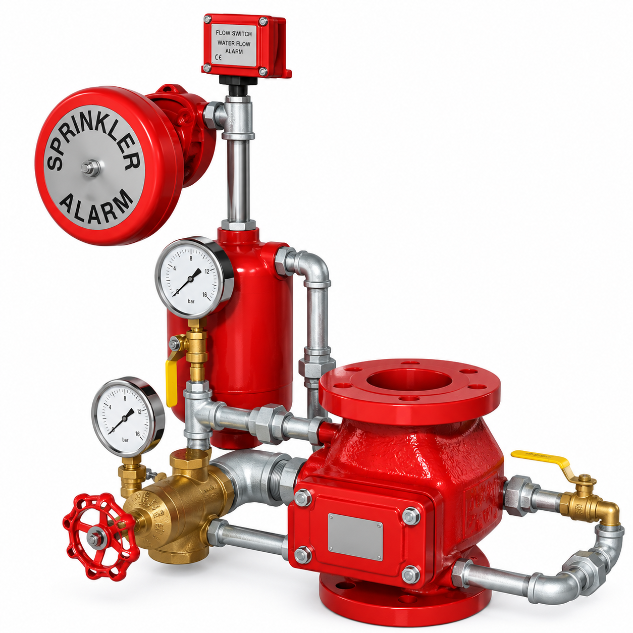 Unival Islak Alarm Vanası DN100