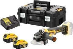 Dewalt DCG405P2T Kömürsüz Avuç Taşlama Makinesi 125mm 2x5 Ah