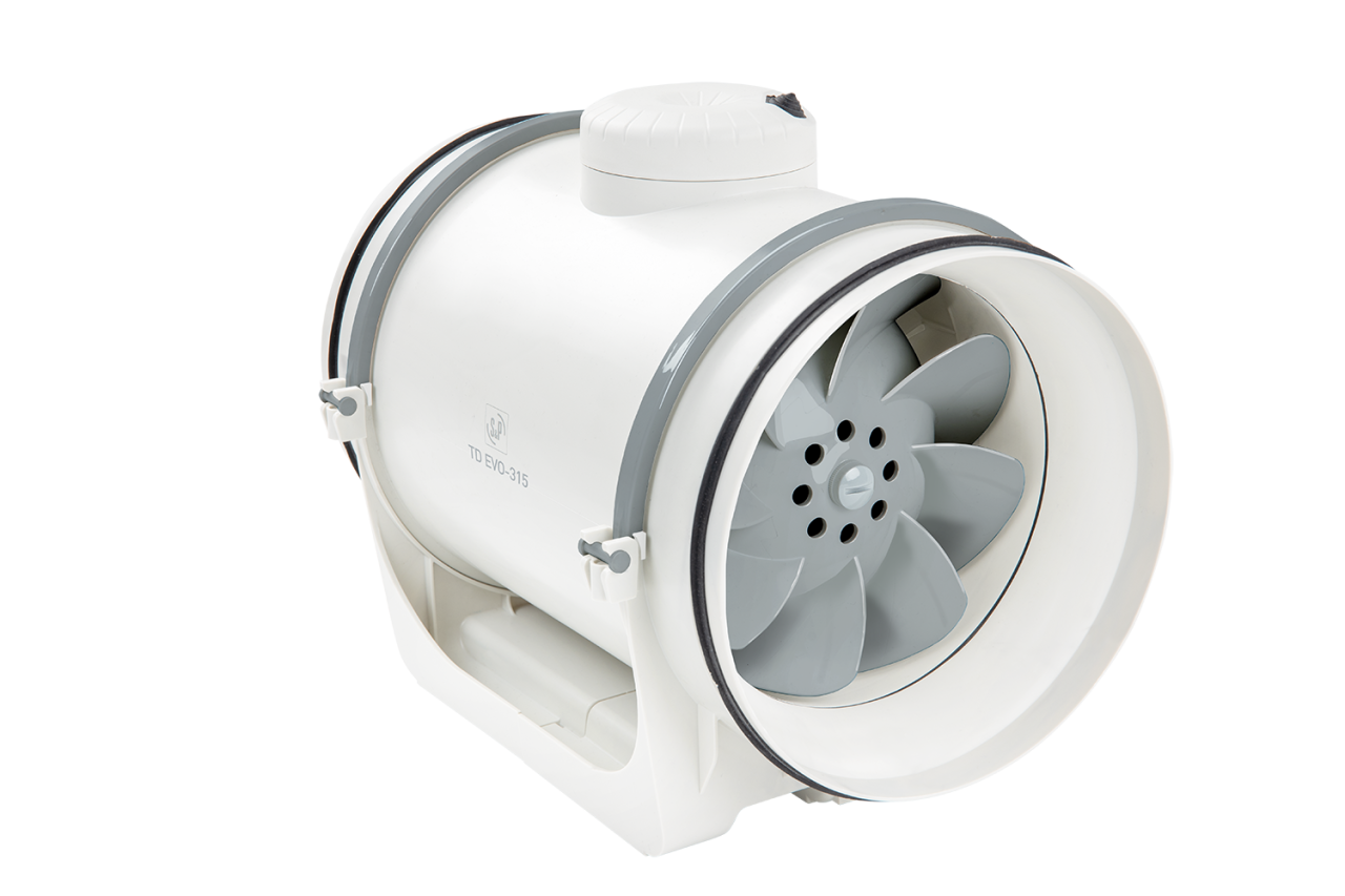 Soler & Palau Td Evo-315 Yuvarlak Kanal Tipi Fan